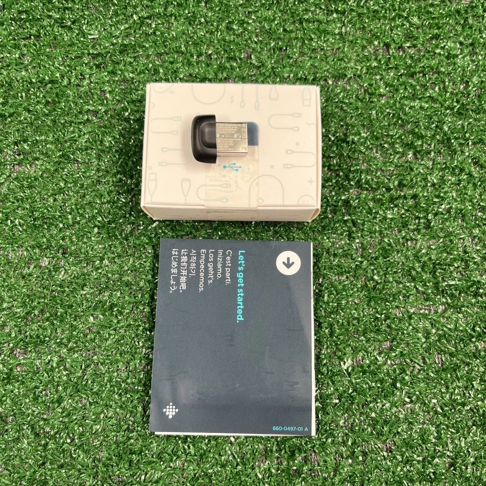 Fitbit FB150 USB Adapter Sync‎ Dongle Windows Wireless & Instruction Book